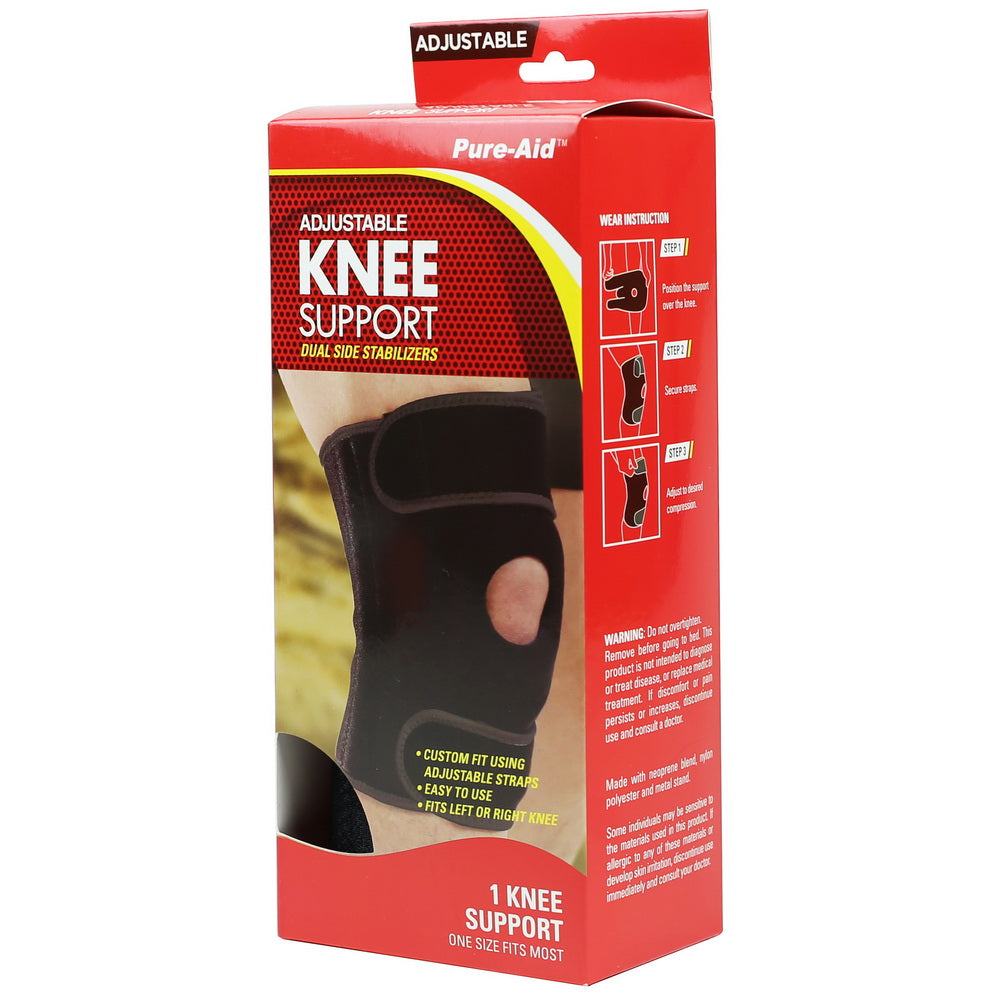 Pure-Aid Adjustable Knee Support