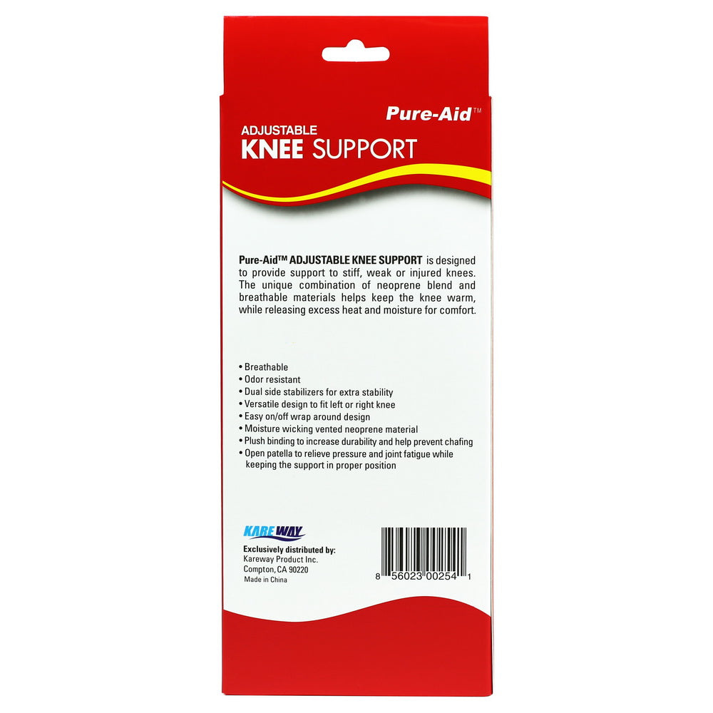 Pure-Aid Adjustable Knee Support
