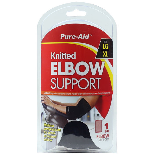 Pure-Aid Knitted Elbow Support (LG-XL)