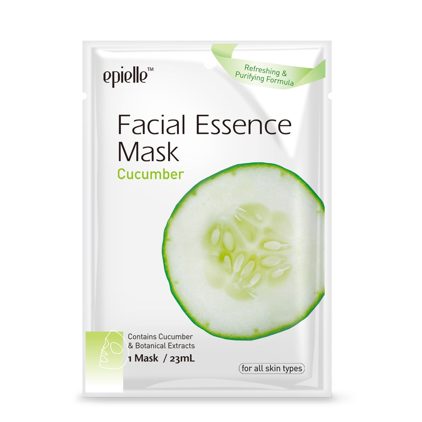 epielle Cucumber Facial Essence Mask