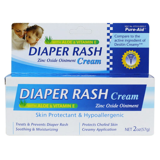 Pure-Aid Diaper Rash Cream | 2oz