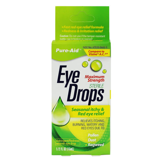 Pure-Aid Seasonal Itchy & Red Eye Relief Eye Drop