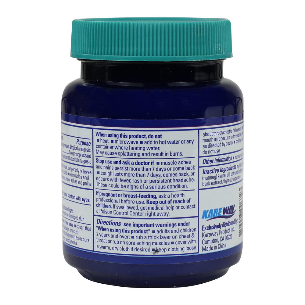 Pure-Aid Medicated Vaporizing Chest Rub | 4oz