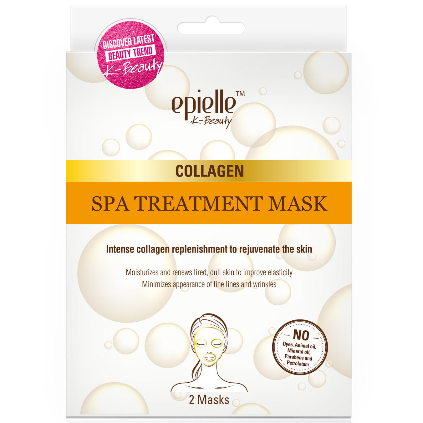 epielle Collagen Spa Treatment Mask | 2ct