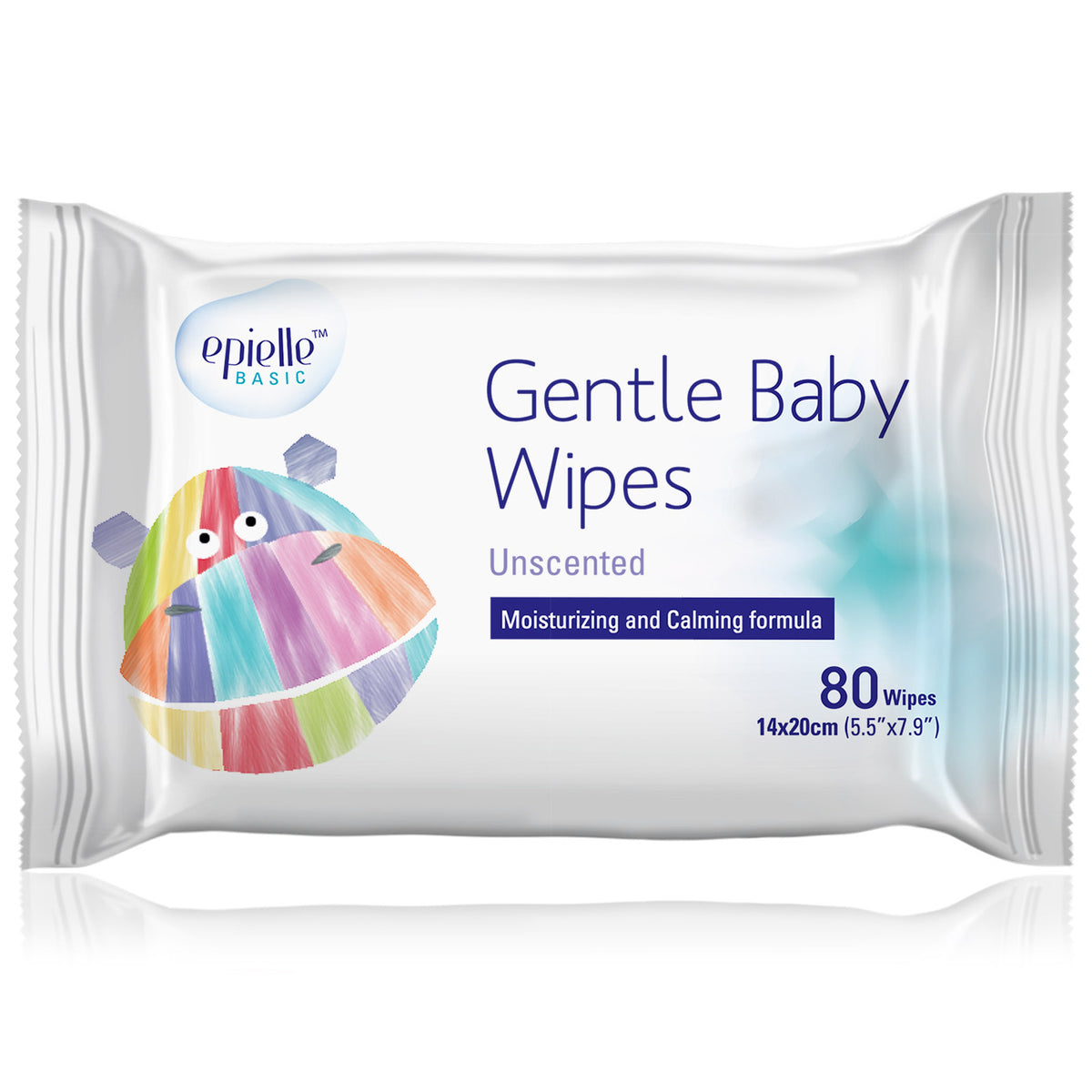 epielle Basic Gentle Baby Wipes (Unscented) 80ct Kareway