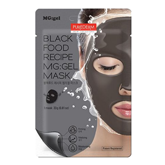 Purederm Black MG-Gel Facial Mask