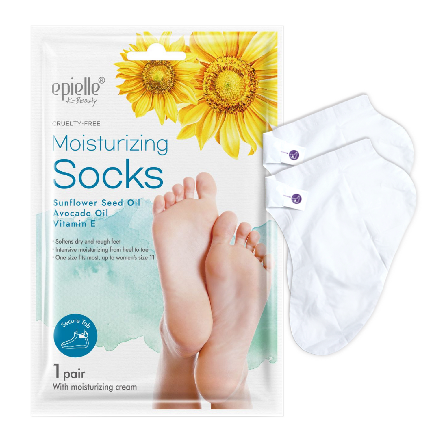 NEW epielle Moisturizing Socks Kareway