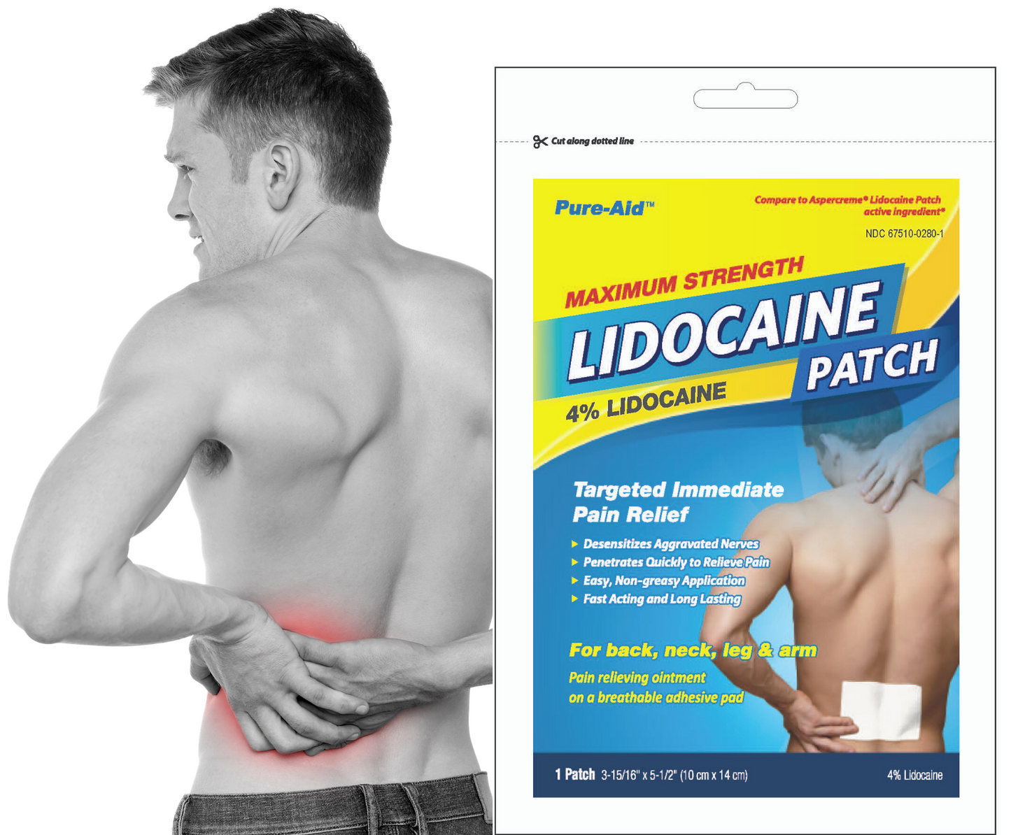 Pure-Aid Lidocaine Patch