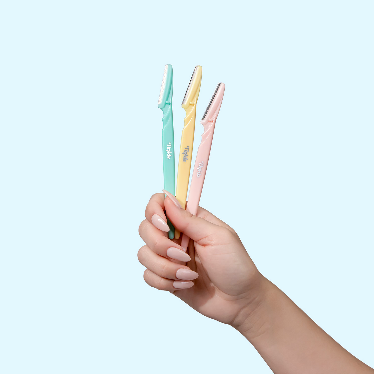 Dorco Tinkle Eyebrow Razor Trimmer Shaver 3 Razors Kareway